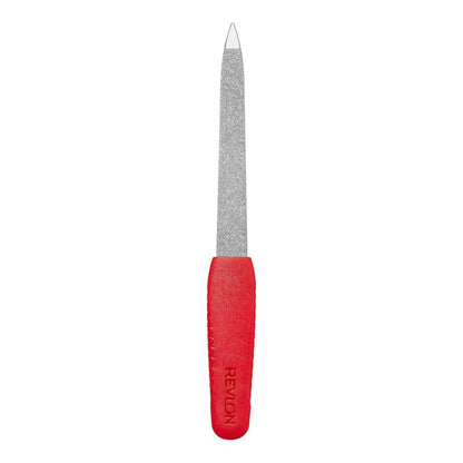 Revlon Emeryl File - 2 Pack, Metal Nail File for Smooth & Shaped Nails