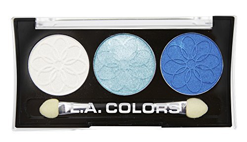 L.A. COLORS 3 Color Eyeshadow Palette - Forget-Me-Not - 0.19 oz - görsel 2
