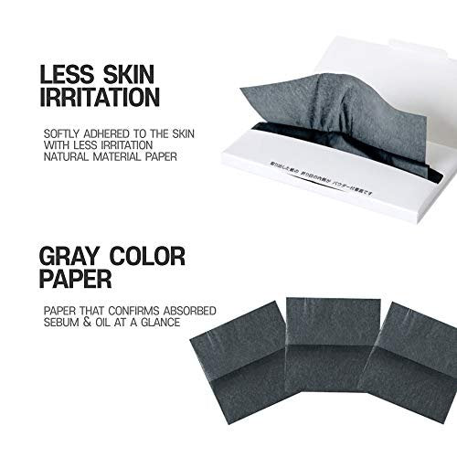 Gatsby Paper Powdered Oil Clear Blotting Paper - 210 Sheets (3-Pack) Avelisse