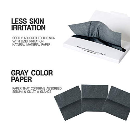 Gatsby Paper Powdered Oil Clear Blotting Paper - 210 Sheets (3-Pack) Avelisse