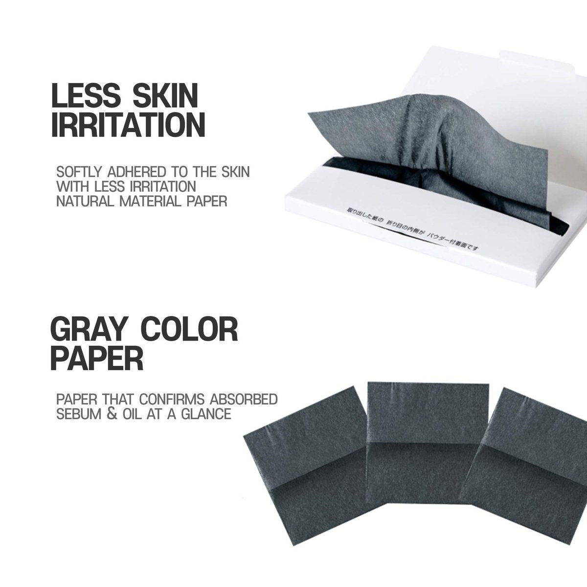Gatsby Paper Powdered Oil Clear Blotting Paper - 210 Sheets (3-Pack) Avelisse