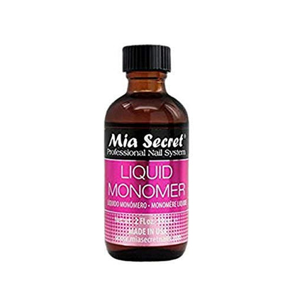 Mia Secret Professional Acrylic Nail System Liquid Monomer, 2 oz
