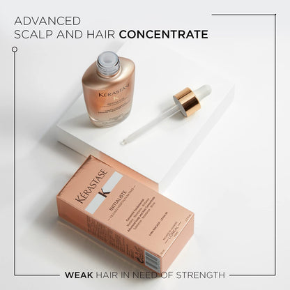 Kérastase Initialiste Advanced Scalp and Hair Concentrate – Strengthens, Reduces Breakage, Adds Shine & Softness (2.2 Fl Oz) Avelisse