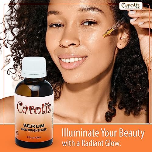 CAROTÏS Brightening Serum 1oz - Fade Brown Spots with Alpha Arbutin Complex & Beta Carotene Avelisse