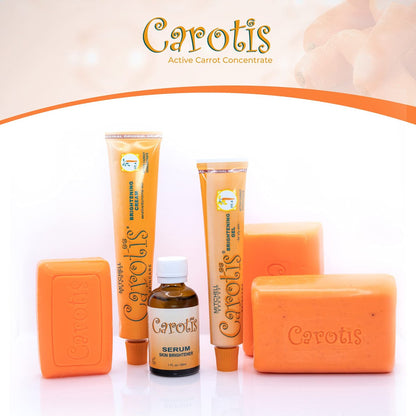CAROTÏS Brightening Serum 1oz - Fade Brown Spots with Alpha Arbutin Complex & Beta Carotene Avelisse