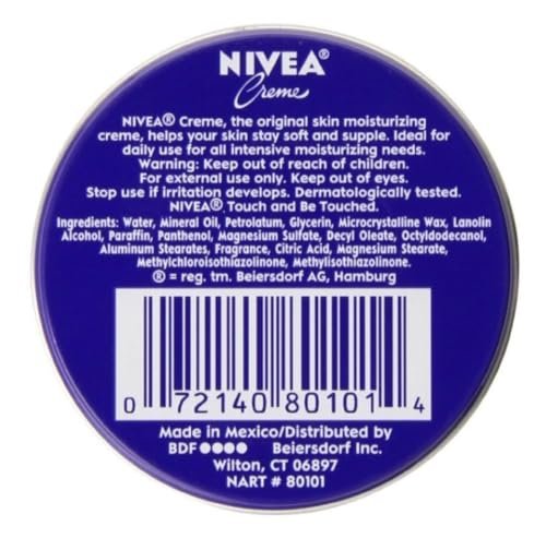 NIVEA Creme 1 oz Tin (Pack of 36) – Classic Moisturizer for Face, Hands & Body Avelisse