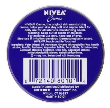 NIVEA Creme 1 oz Tin (Pack of 36) – Classic Moisturizer for Face, Hands & Body Avelisse