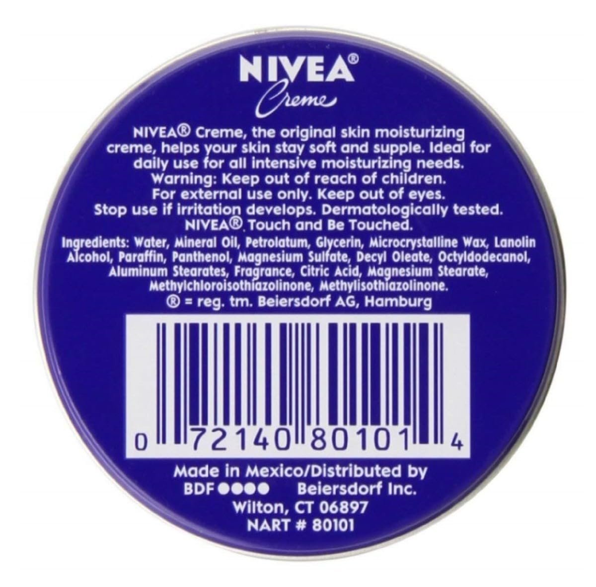 NIVEA Creme 1 oz Tin (Pack of 36) – Classic Moisturizer for Face, Hands & Body Avelisse