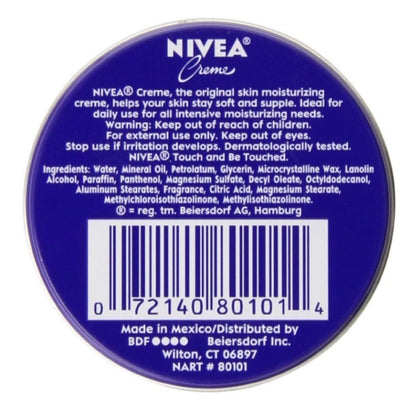 NIVEA Creme 1 oz Tin (Pack of 36) – Classic Moisturizer for Face, Hands & Body Avelisse