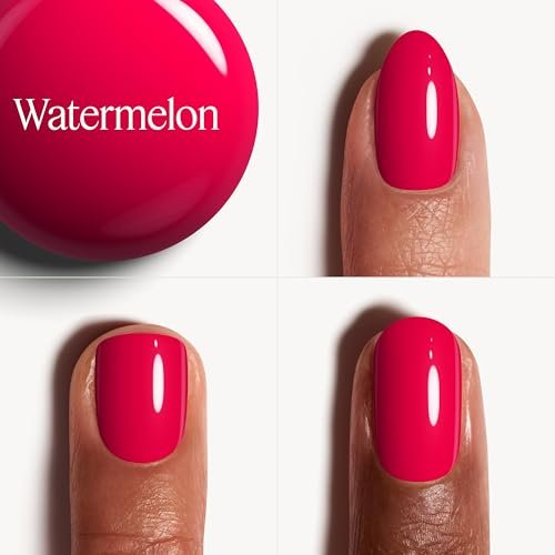 Essie Nail Lacquer - 127 Watermelon - Vibrant Pink Nail Polish, 0.46 oz - görsel 5
