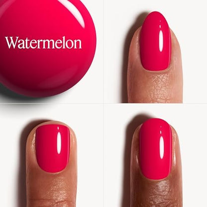 Essie Nail Lacquer - 127 Watermelon - Vibrant Pink Nail Polish, 0.46 oz