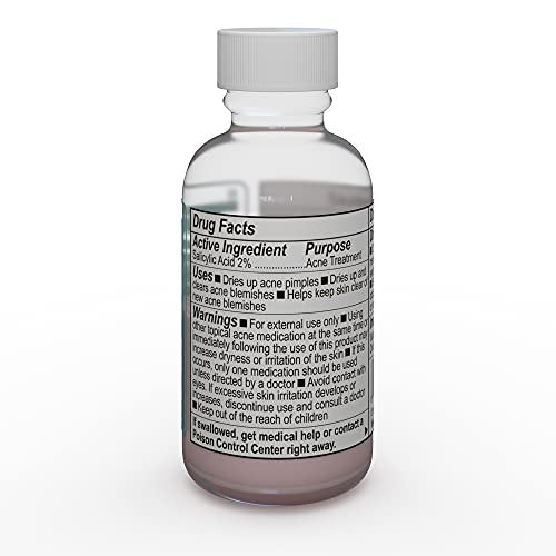 EMUAID Overnight Acne Treatment with Salicylic Acid - Gentle Fast-Acting Solution for Adults & Teens, Clears Stubborn Pimples, Cystic Acne, Blackheads, Rosacea, and Hormonal Breakouts (1 oz) Avelisse
