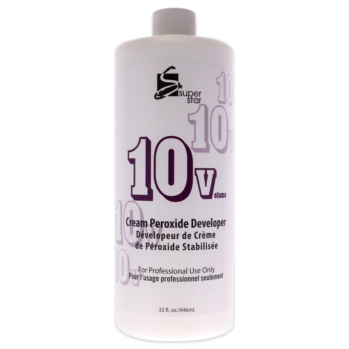 Super Star 10V Cream Peroxide Developer - 32 oz | Professional Hair Developer - görsel 1