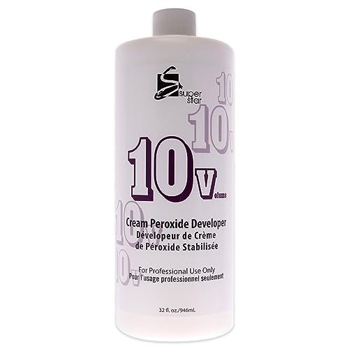 Super Star 10V Cream Peroxide Developer - 32 oz | Professional Hair Developer - görsel 2
