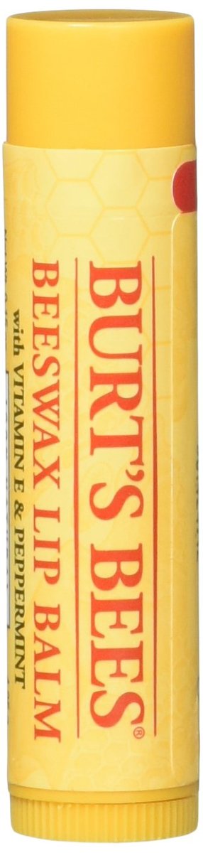 Burt's Bees Beeswax Lip Balm with Vitamin E & Peppermint, 0.15 oz (Pack of 10) Avelisse