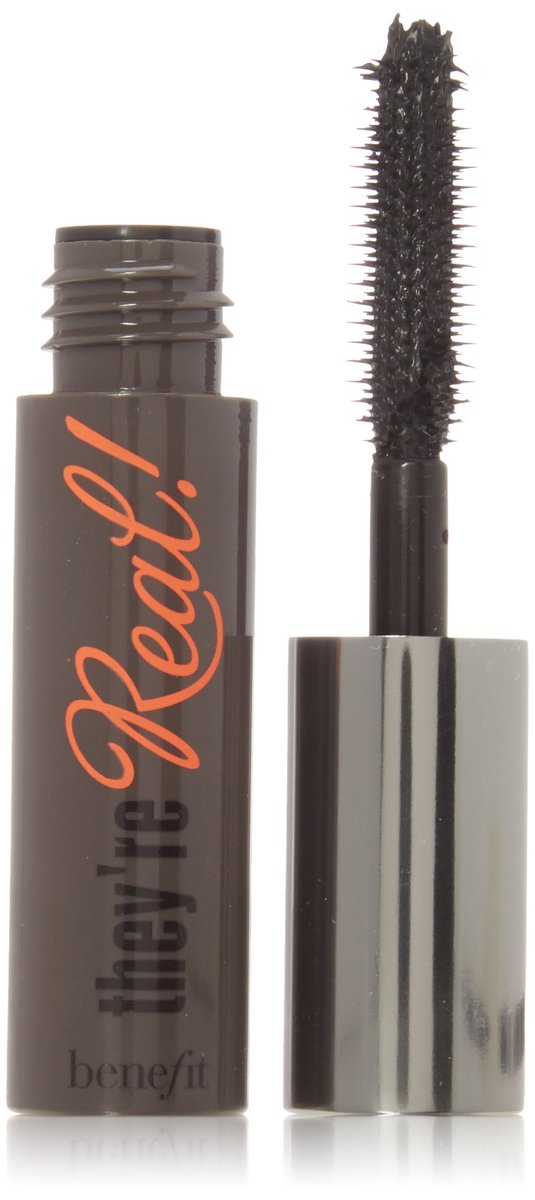 Benefit They're Real Mascara - Jet Black, Deluxe Travel Size 0.1oz/3.0g Avelisse