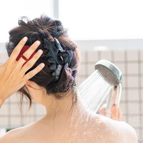 Scalp Massager Shampoo Brush Pack of 2 – Scalp Scrubber for Dandruff Removal, Exfoliating Hair Brush, Wet & Dry for All Hair Types - görsel 9