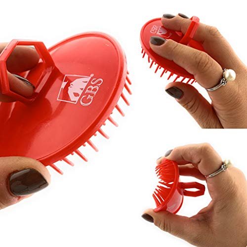 Scalp Massager Shampoo Brush Pack of 2 – Scalp Scrubber for Dandruff Removal, Exfoliating Hair Brush, Wet & Dry for All Hair Types - görsel 11