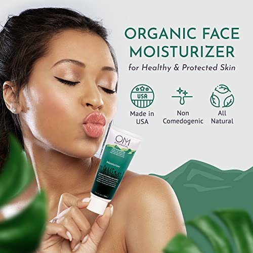 Organic Plant-Based Moisturizer – Ayurvedic, Vegan, pH-Balanced Face & Body Lotion for Deep Hydration & Radiant Skin (4 oz) Avelisse