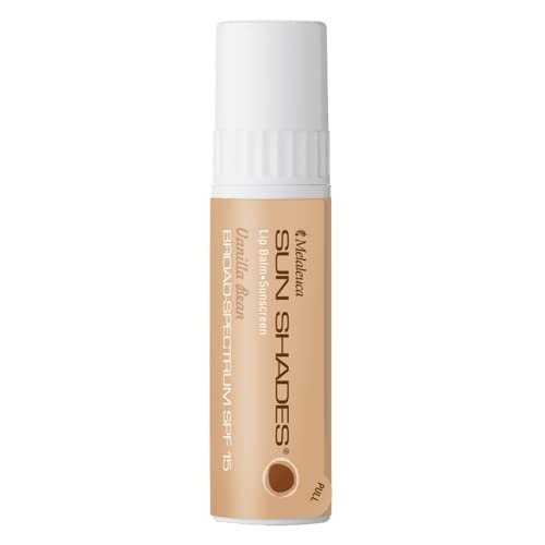 Melaleuca Sun Shades Lip Balm - Vanilla Bean SPF 15 Moisturizing Sun Protection - görsel 1