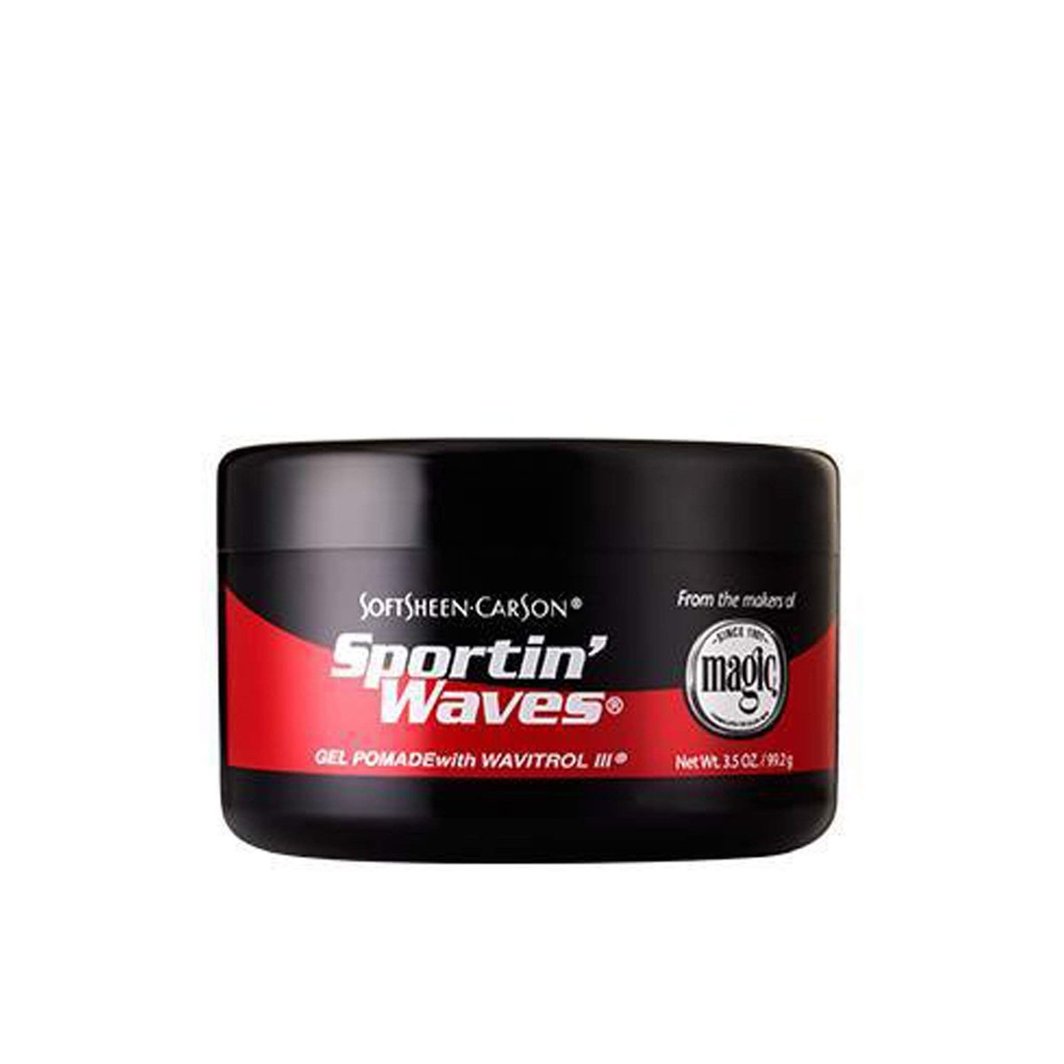 SoftSheen Sportin Waves Gel Pomade – Standard Dist, 3.5 oz Avelisse