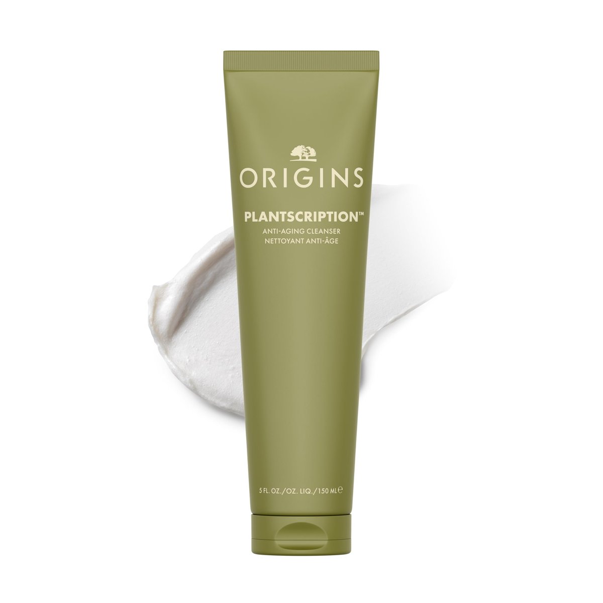 Origins Plantscription Anti-Aging Cleanser – Gentle Face Wash with Glycerin & Anogeissus for All Skin Types (5 Fl Oz) Avelisse