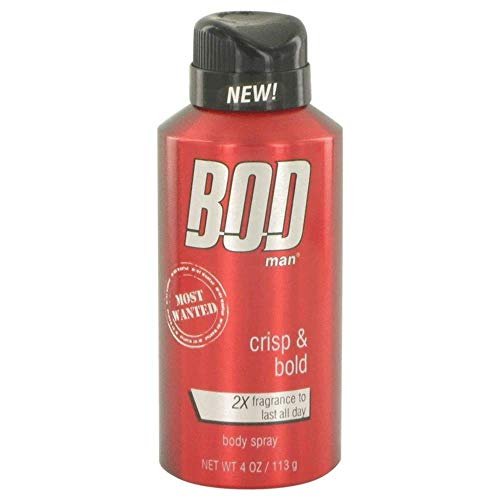 BOD Man Most Wanted Fragrance Body Spray for Men, 8 fl oz - görsel 2