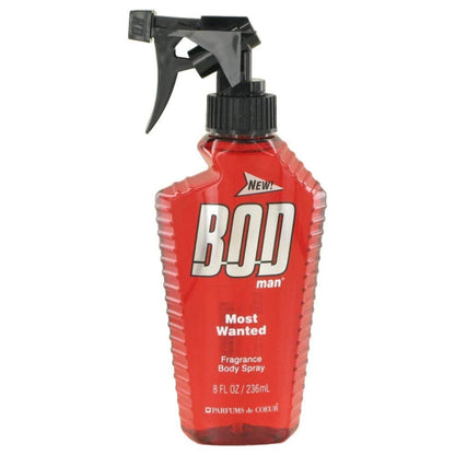 BOD Man Most Wanted Fragrance Body Spray for Men, 8 fl oz