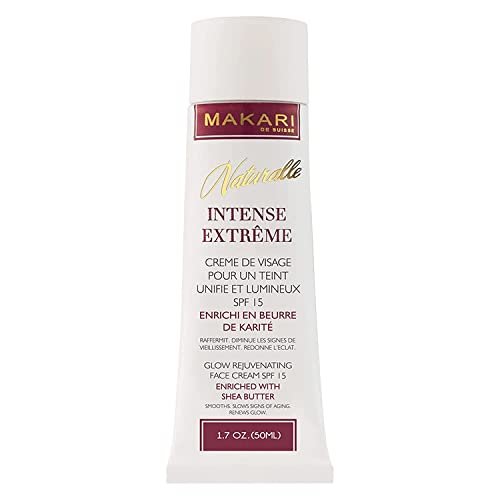 Makari Naturalle Intense Extreme Brightening Face Cream - Anti-Aging & Brightening Treatment with SPF 16 for Acne Scars, Stretch Marks & Wrinkles (1.7 oz) Avelisse
