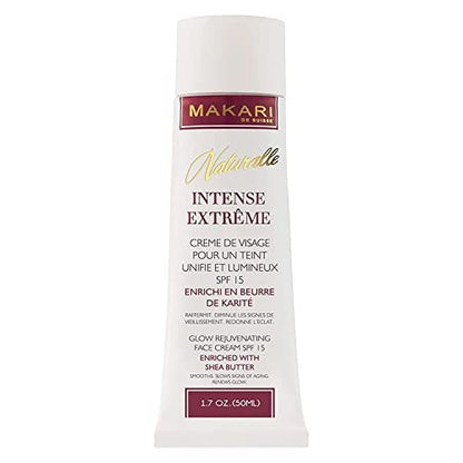 Makari Naturalle Intense Extreme Brightening Face Cream - Anti-Aging & Brightening Treatment with SPF 16 for Acne Scars, Stretch Marks & Wrinkles (1.7 oz) Avelisse