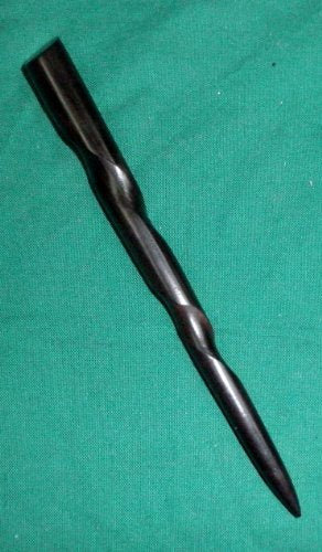 JWL Ebony Wood 6-Inch Conical Spiral Hair Stick - Natural Hair Pin Pick for Black Hair - görsel 10