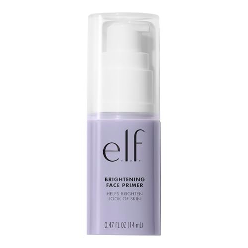 e.l.f. Brightening Lavender Face Primer - Neutralizes Uneven Skin Tones & Brightens Complexion - Vegan & Cruelty-Free - görsel 2
