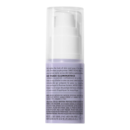 e.l.f. Brightening Lavender Face Primer - Neutralizes Uneven Skin Tones & Brightens Complexion - Vegan & Cruelty-Free