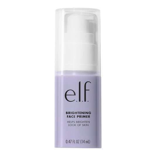 e.l.f. Brightening Lavender Face Primer - Neutralizes Uneven Skin Tones & Brightens Complexion - Vegan & Cruelty-Free