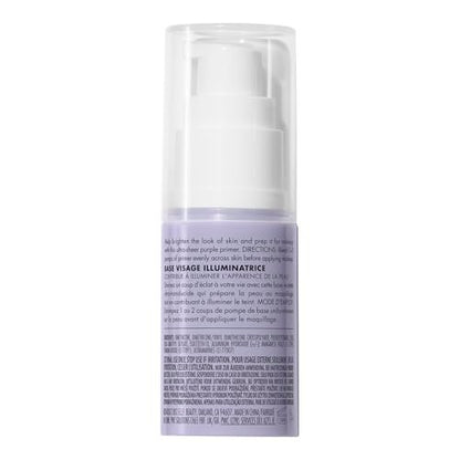 e.l.f. Brightening Lavender Face Primer - Neutralizes Uneven Skin Tones & Brightens Complexion - Vegan & Cruelty-Free