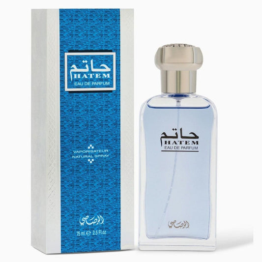 RASASI Hatem EDP 75ml (2.5 oz) - Oriental Alchemy | Floriental Woody Fragrance for Men & Women