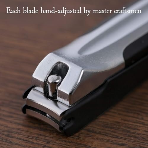 KAI Japanese Nail Clippers with Side Nail File - Stainless Steel, Made in Japan - görsel 10
