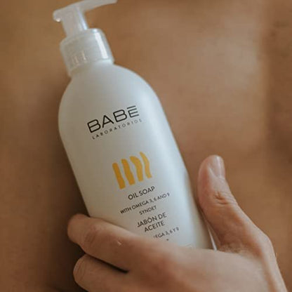 Babe Laboratorios Oil Soap 500ml – Gentle Cleansing for Sensitive Skin Avelisse