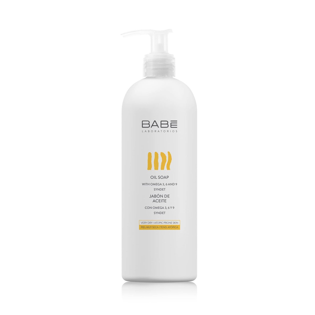 Babe Laboratorios Oil Soap 500ml – Gentle Cleansing for Sensitive Skin Avelisse
