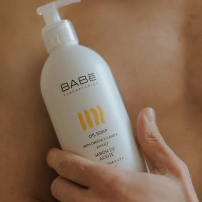 Babe Laboratorios Oil Soap 500ml – Gentle Cleansing for Sensitive Skin Avelisse