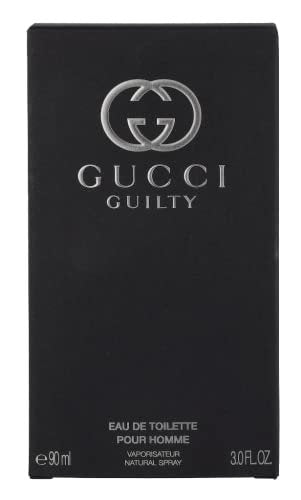 Gucci Guilty Eau De Toilette Spray for Men - 3.0 oz | Woody Oriental Fragrance Avelisse