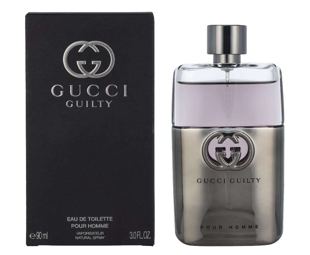 Gucci Guilty Eau De Toilette Spray for Men - 3.0 oz | Woody Oriental Fragrance Avelisse