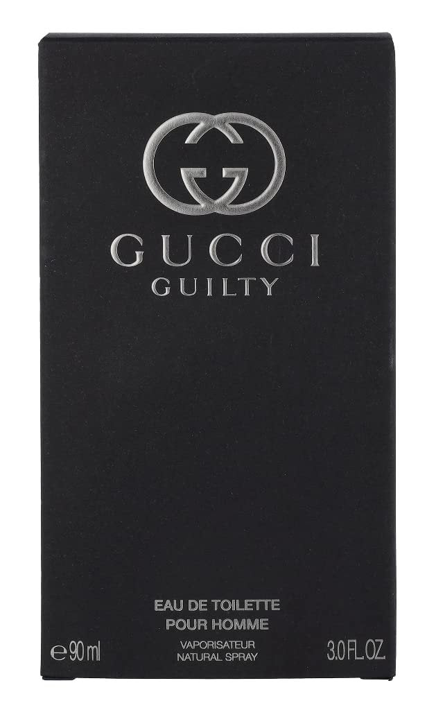 Gucci Guilty Eau De Toilette Spray for Men - 3.0 oz | Woody Oriental Fragrance Avelisse