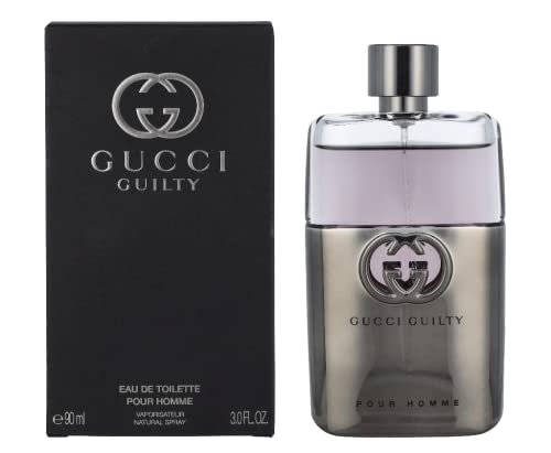 Gucci Guilty Eau De Toilette Spray for Men - 3.0 oz | Woody Oriental Fragrance Avelisse