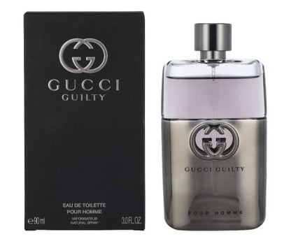 Gucci Guilty Eau De Toilette Spray for Men - 3.0 oz | Woody Oriental Fragrance Avelisse
