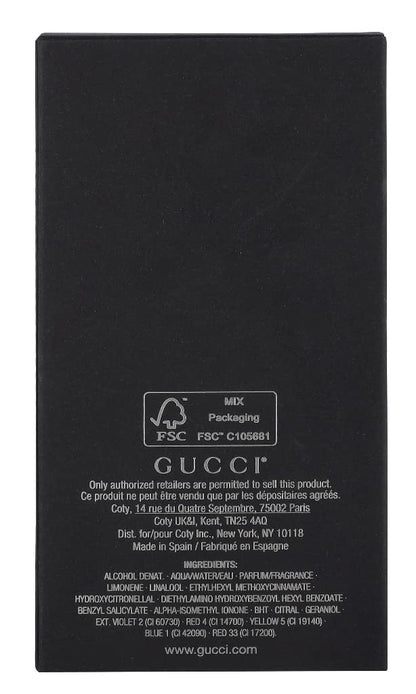Gucci Guilty Eau De Toilette Spray for Men - 3.0 oz | Woody Oriental Fragrance Avelisse