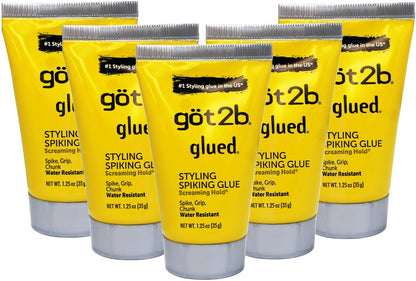 Schwarzkopf got2b Glued Styling Spiking Glue - 1.25 oz (Pack of 5) Avelisse