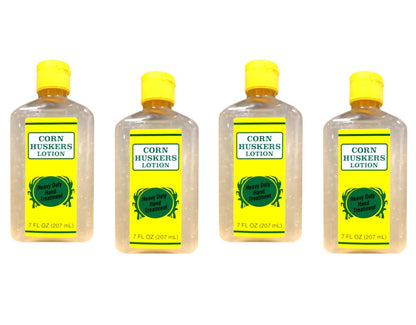 Corn Huskers Hand Lotion – Fast Absorbing Moisturizer for Dry, Cracked Hands & Rough Skin, 7 Fl Oz (Pack of 4) Avelisse