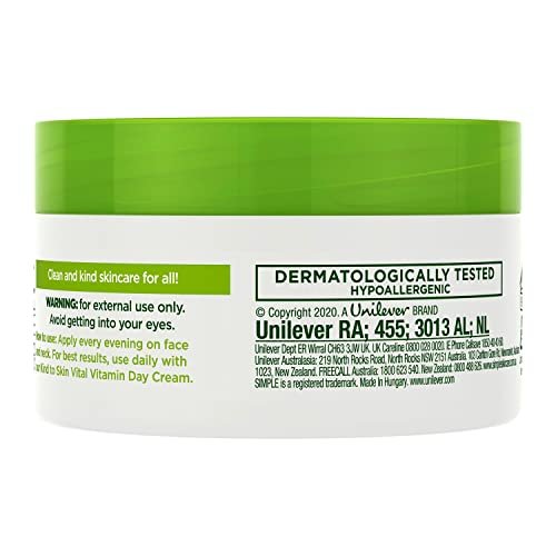 Simple Kind to Skin Vital Vitamin Night Cream - 50ml | Hydrating & Revitalizing - görsel 6