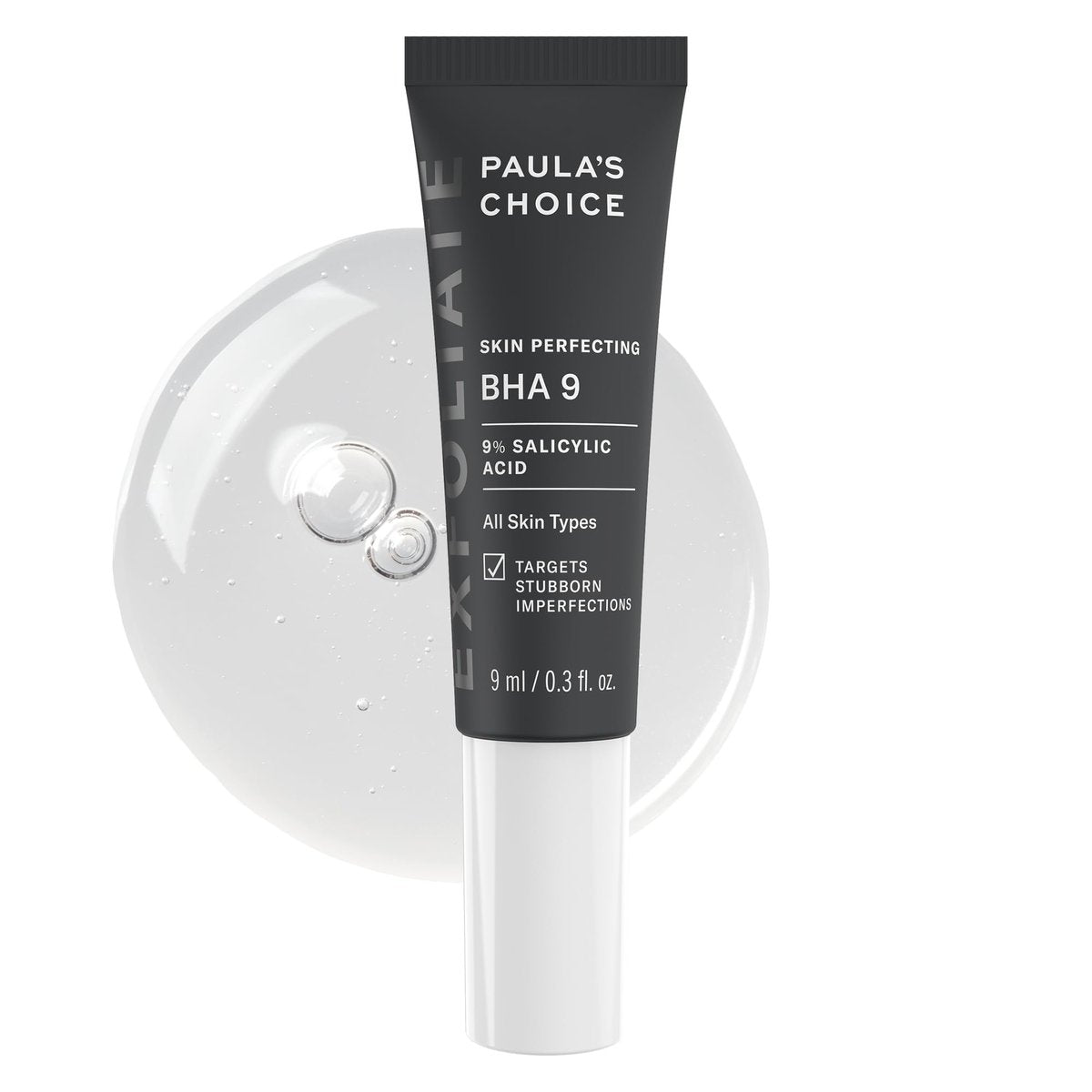 Paula's Choice SKIN PERFECTING BHA 9 Spot Treatment – 9% Salicylic Acid Exfoliant for Blackheads, Large Pores, Wrinkles & Fine Lines, Fragrance-Free, 0.3 Fl Oz Avelisse